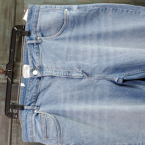 LOLA JEANS DENVER-DS High Rise Straight Jeans, Size 38, NWT - Picture 8 of 13